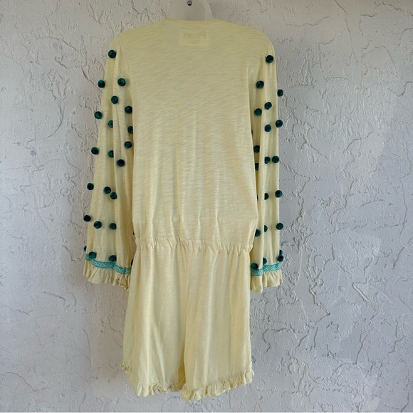 PITUSA Pima Mykonos Romper‎ One Size Pom Pom - Picture 4 of 8